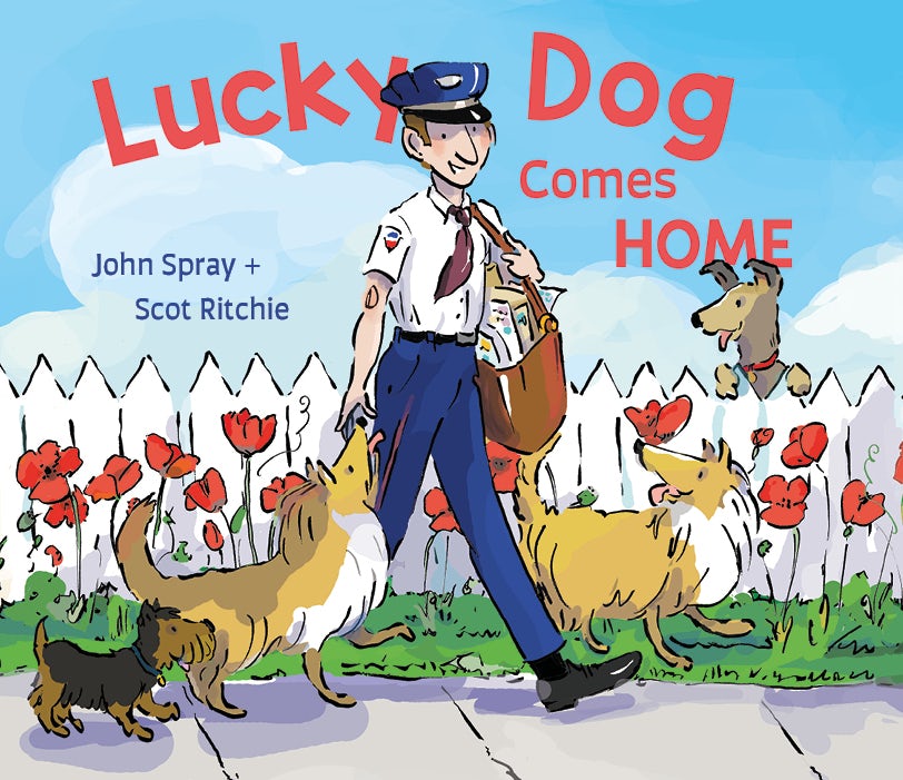Book cover image for Lucky Dog Comes Home ISBN: 9781772783414